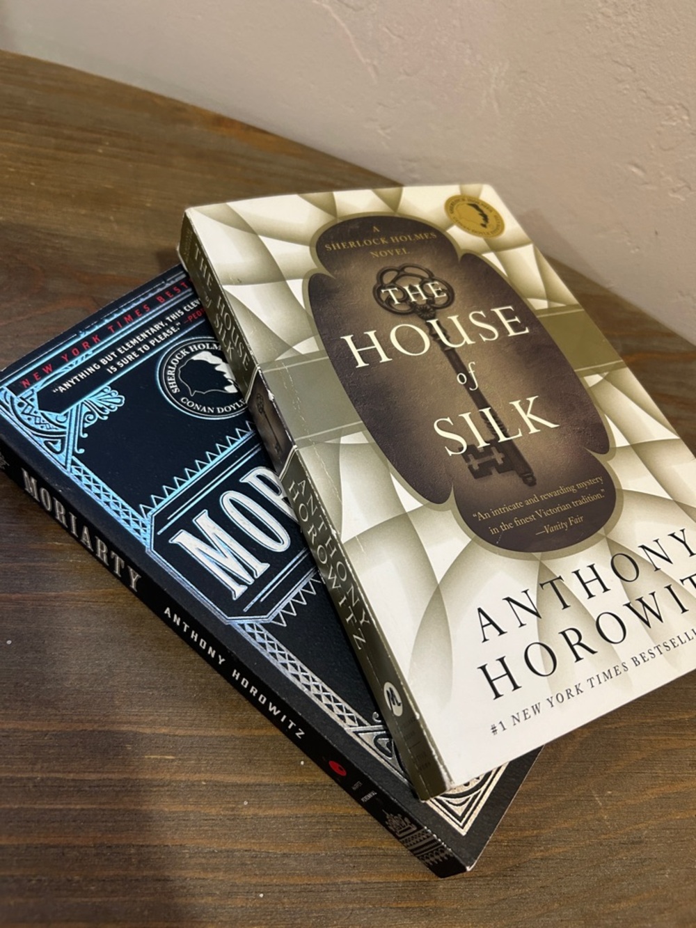 Sherlock Holmes Novel - House of Silk & Moriarty by Anthony Horowitz